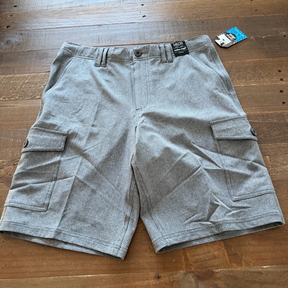 Valor Gray hybrid Cargo Men Shorts 32w